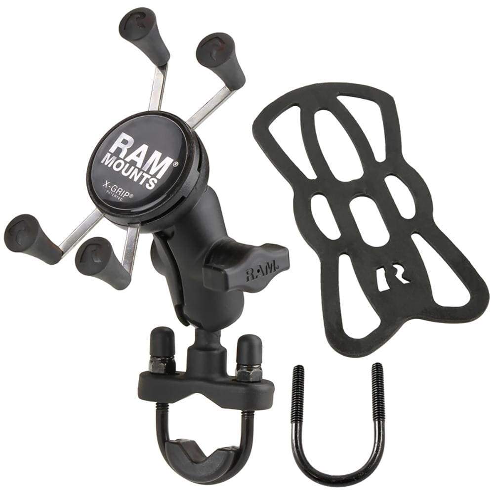 RAM X-Grip Phone Mount Short Arm U-Bolt Base #RAM-B-149Z-A-UN7U