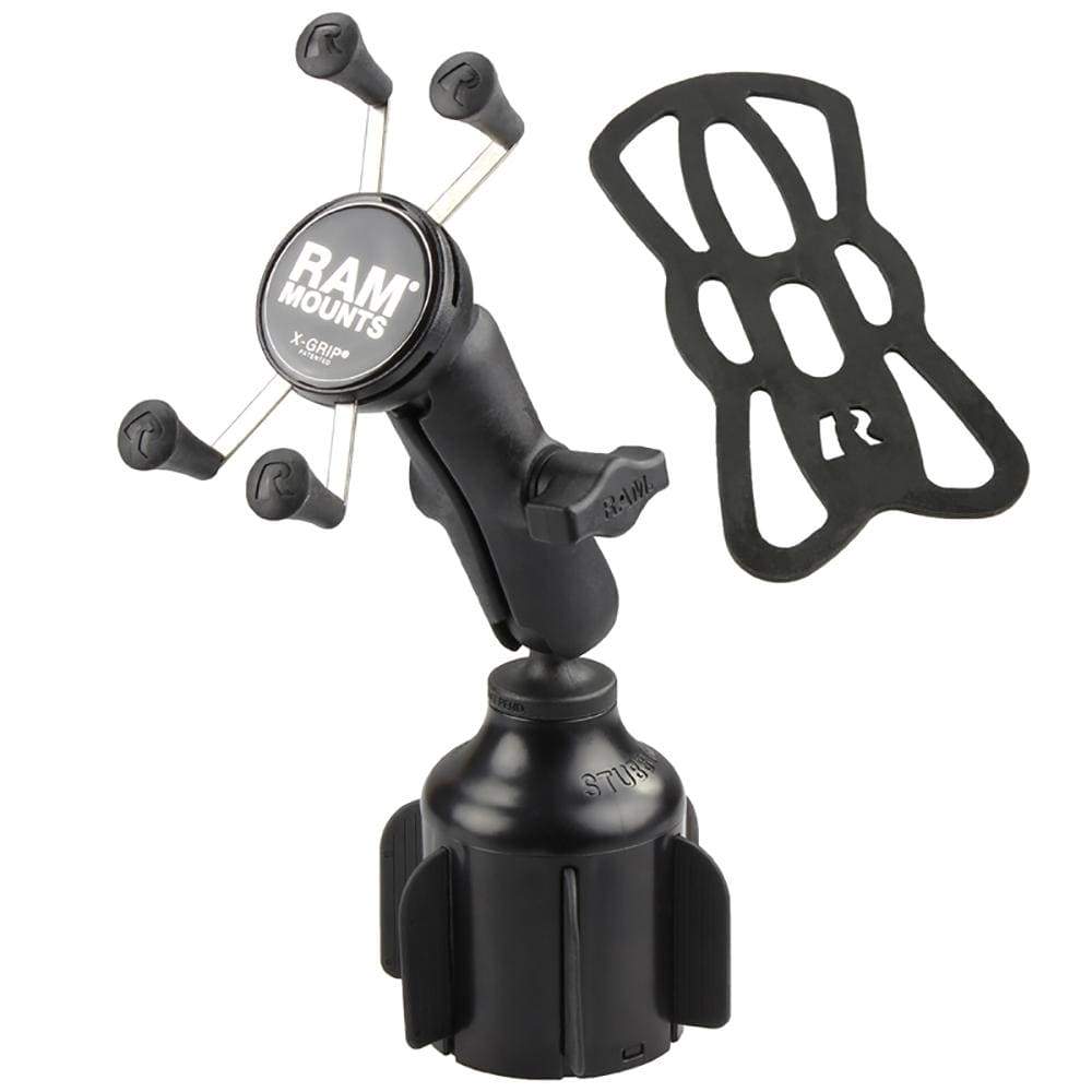 Ram Mounts Qualifies for Free Shipping RAM X-Grip Phone Mount with Stubby Cup Holder Base #RAP-B-299-A-UN7U