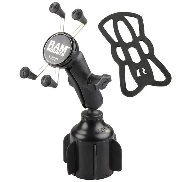 Ram Mounts Qualifies for Free Shipping RAM X-Grip Phone Mount with Stubby Cup Holder Base #RAP-B-299-A-UN7U