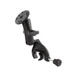 Ram Mounts Qualifies for Free Shipping RAM Yoke Clamp Mount W/ Double Socket Arm Round Base