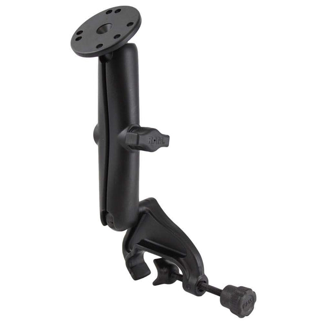 Ram Mounts Qualifies for Free Shipping RAM Yoke Mount Long Arm with 2.5 Round Base #RAM-B-121U-C