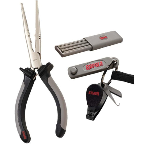 Rapala Qualifies for Free Shipping Rapala Combo Pack Pliers/Clipper/Punch/Sharpener #RTC-6PCHS