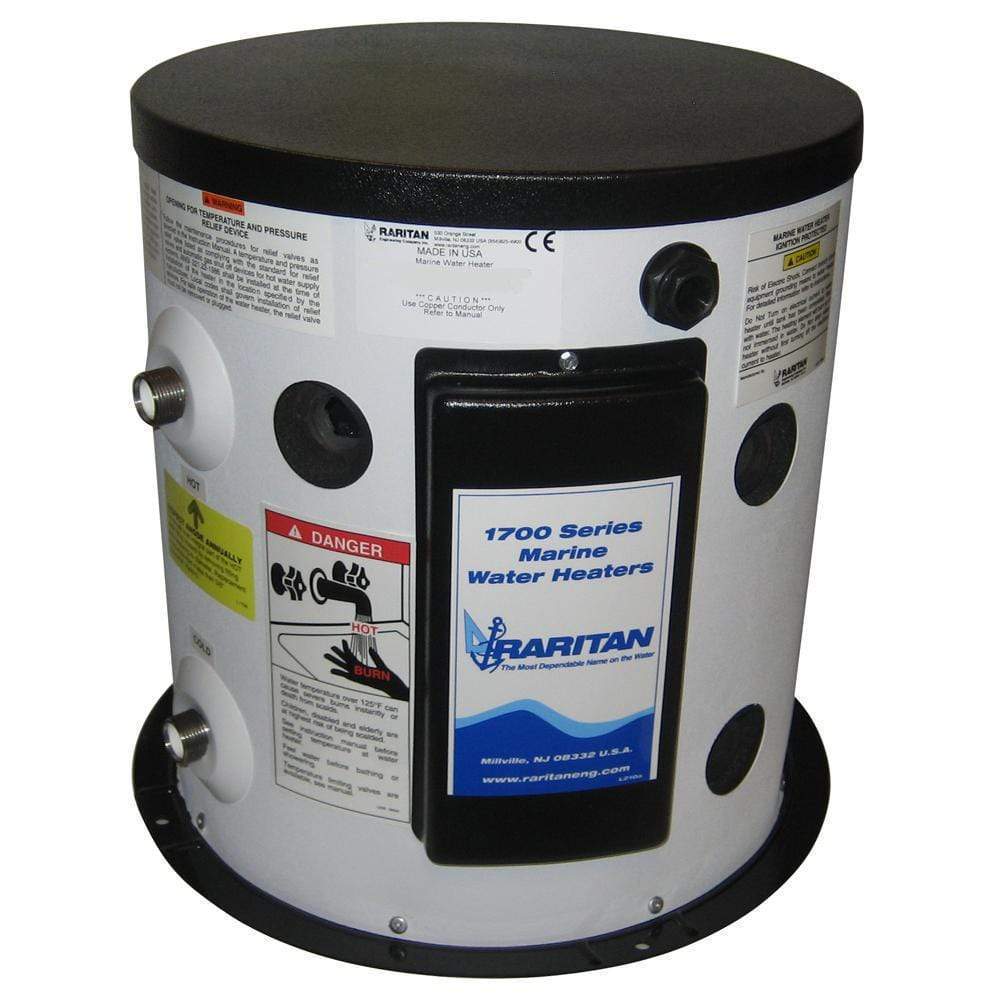 Raritan Not Qualified for Free Shipping Raritan 6 Gallon Hot Water Heater with Heat Exchanger 120v #170611