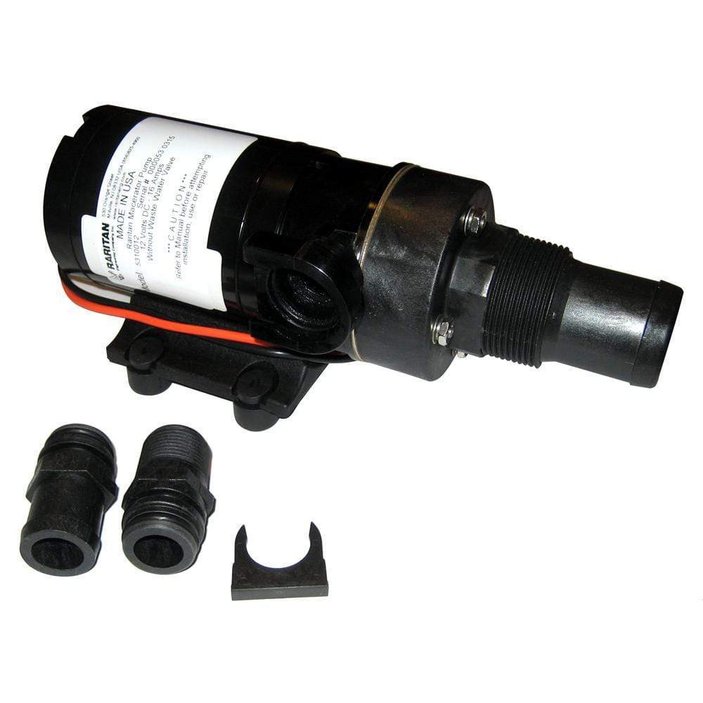 Raritan Qualifies for Free Shipping Raritan Macerator Pump 12v with Barb Adapter #5310012