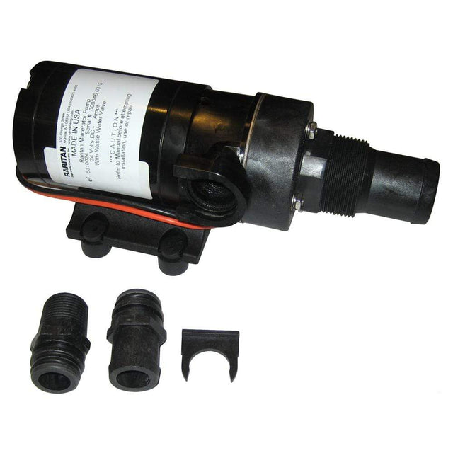 Raritan Qualifies for Free Shipping Raritan Macerator Pump 24v with Barb Adapter #5310024