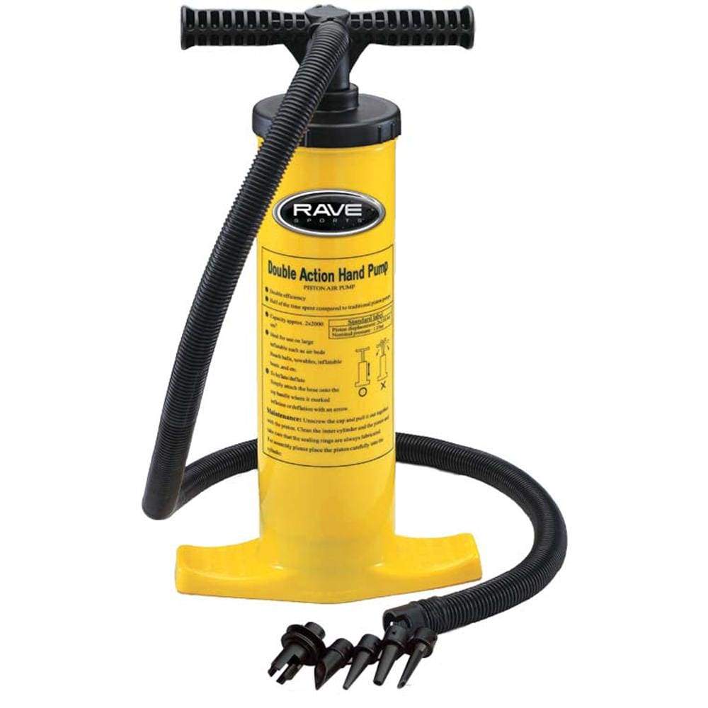 Rave Sports Qualifies for Free Shipping Rave Double Action Hand Pump #02341
