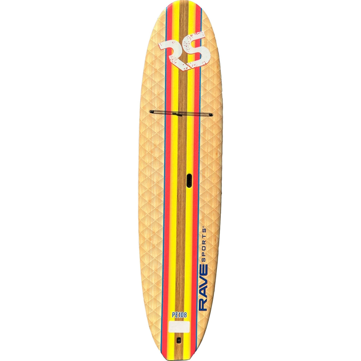 Rave Sports Not Qualified for Free Shipping Rave Sports 10'-8" Bamboo Soft Top with Paddle & Leg Leash #02725