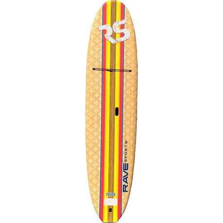 Rave Sports Not Qualified for Free Shipping Rave Sports 10'-8" Bamboo Soft Top with Paddle & Leg Leash #02725