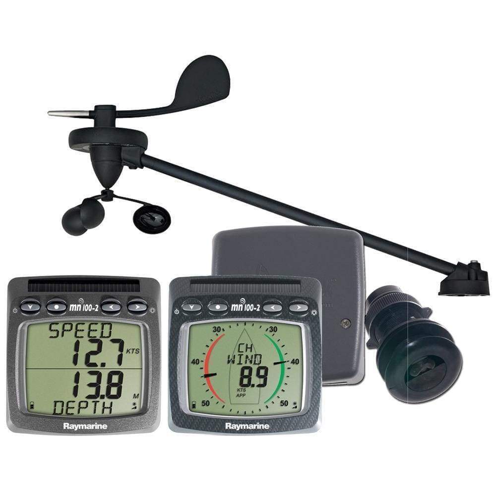 Raymarine Qualifies for Free Shipping Raymarine Wireless Speed Depth Wind System with Triducer #T108-916