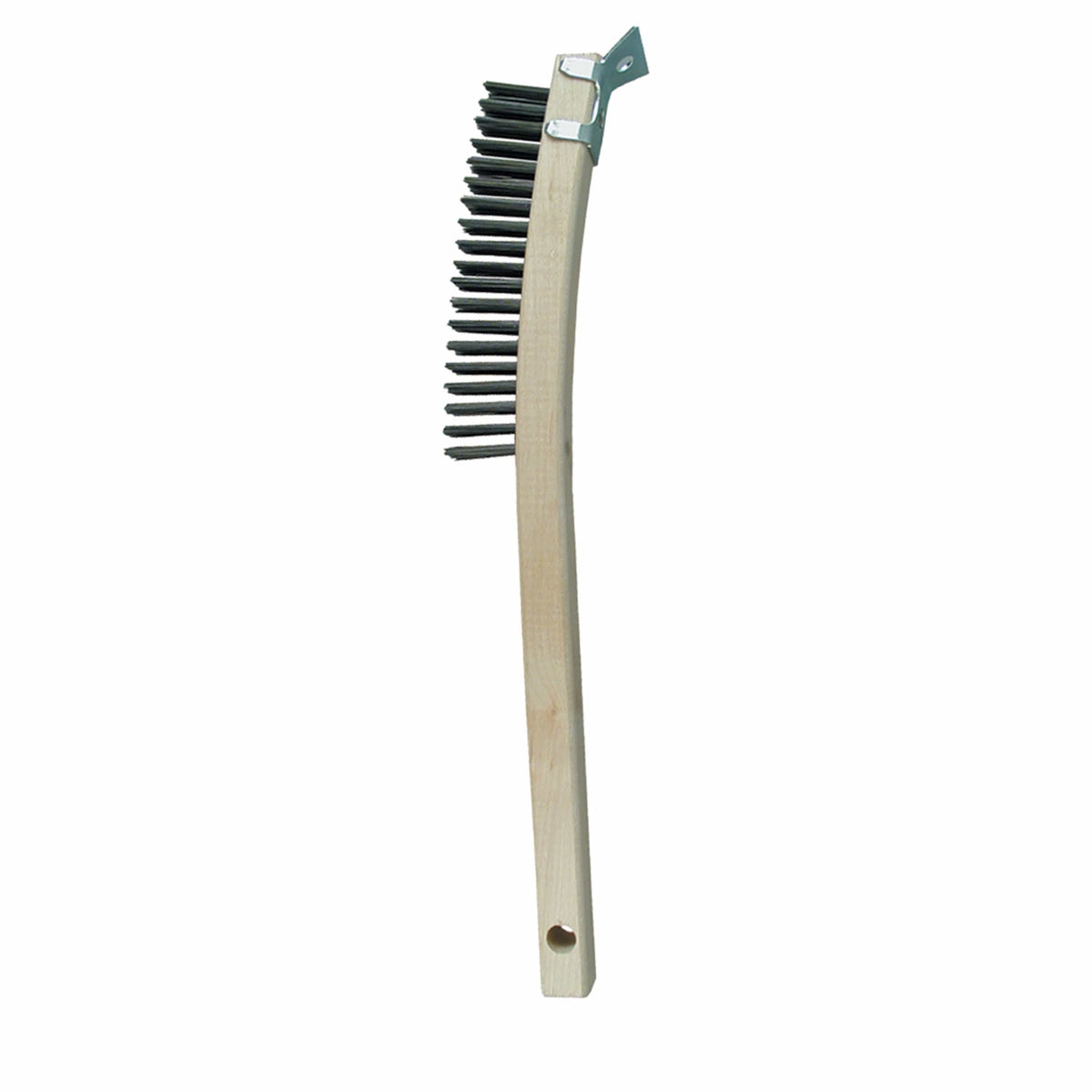 Redtree Long Curved Handle Steel Wire Scratch Brush & Scraper #17012