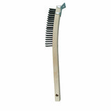 Redtree Long Curved Handle Steel Wire Scratch Brush & Scraper #17012