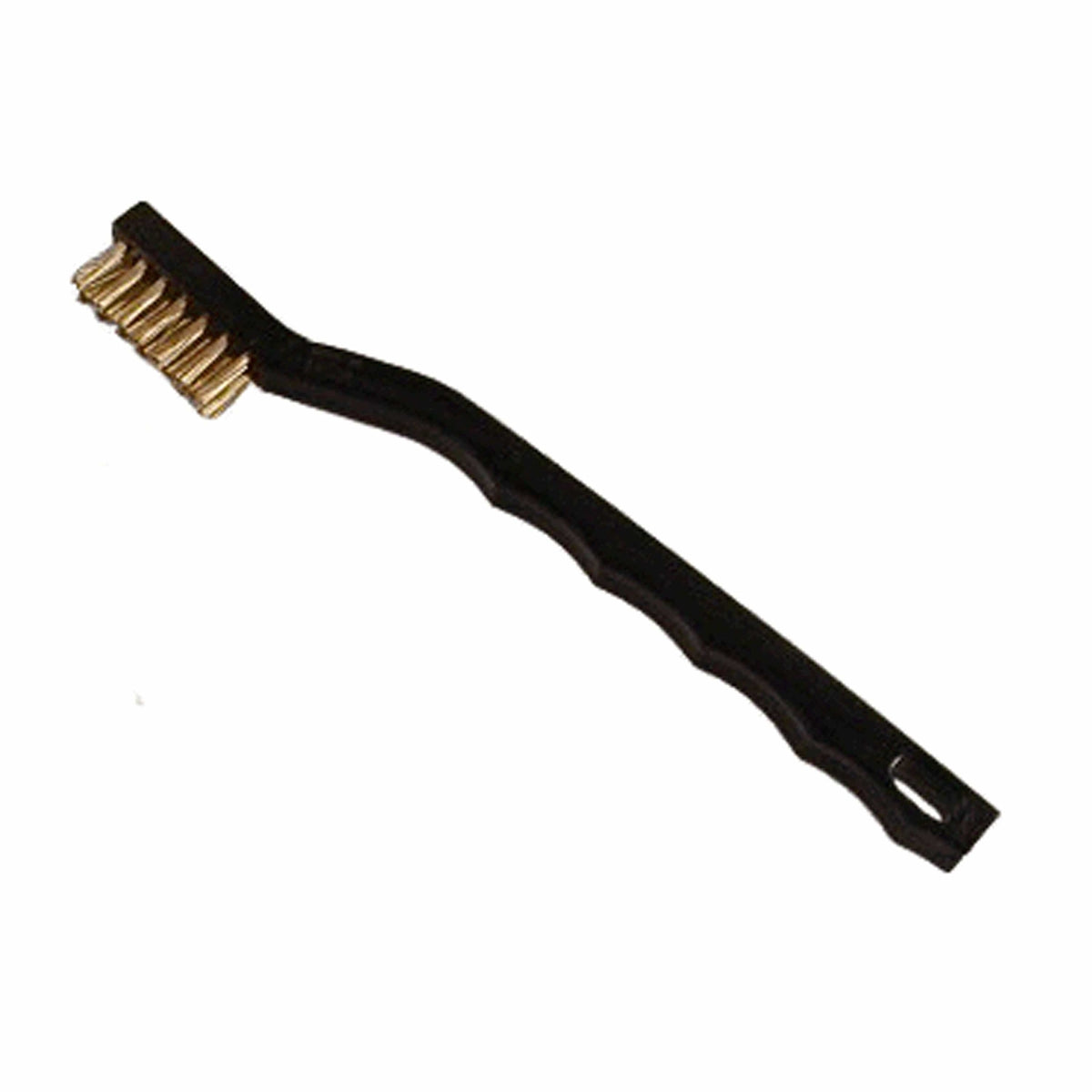 Redtree Small Plastic Handle Scratch Brush Brass Brush 3-pk #61240