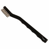 Redtree Small Plastic Handle Scratch Brush SS Brush 3-pk #61260