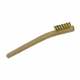 Redtree Small Wood Handle Scratch Brush Brass Brush 3-pk #61200