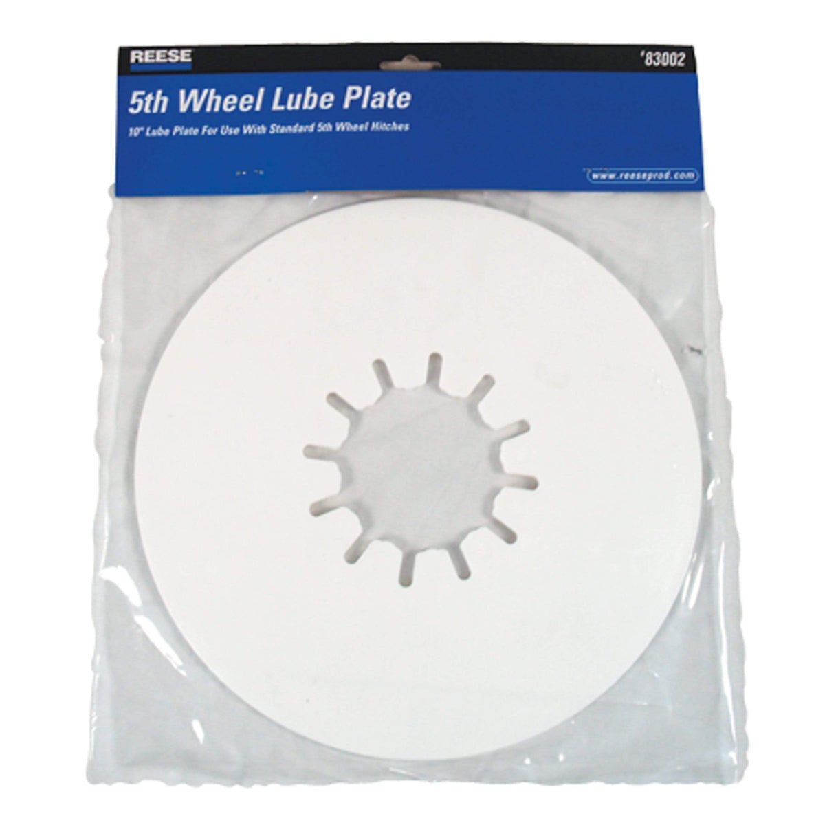 Reese Qualifies for Free Shipping Reese 10" Fifth Wheel Lube Plate #83002