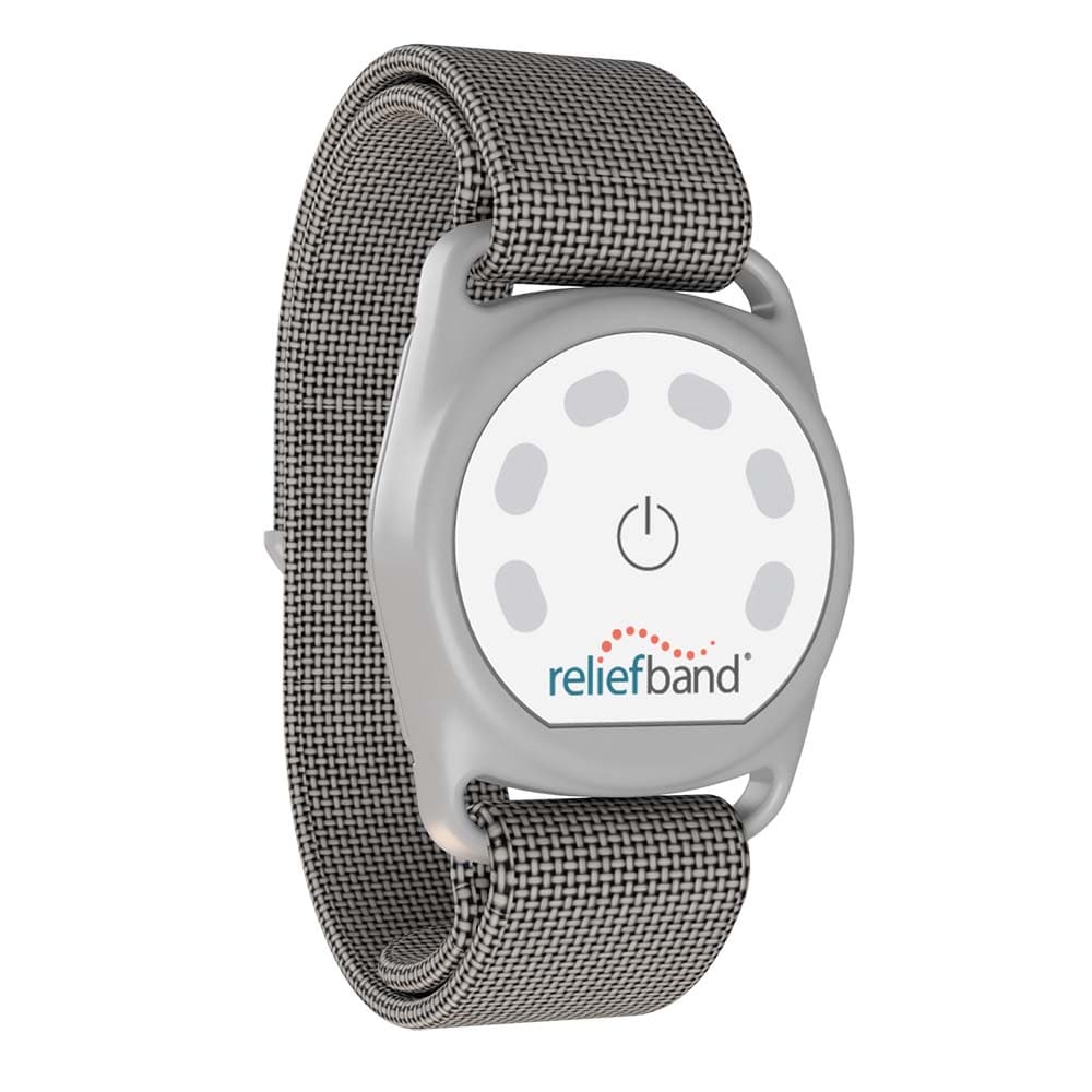 Reliefband Qualifies for Free Shipping Reliefband Sport Gray Anti-Nausea Wristband #RBSPT-G