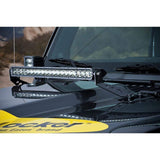 RIGID 20" Light Hood Mount fits 07-17 Jeep JK #40333