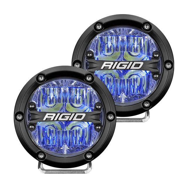 RIGID Industries Qualifies for Free Shipping RIGID 360-Series 4" LED Off-Road Drive Beam with #36119