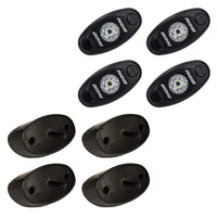 RIGID A-Series Rock Light Kit 4 Amber #400243