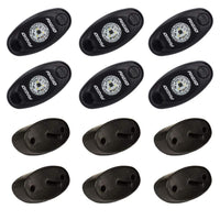 RIGID Industries Qualifies for Free Shipping RIGID A-Series Rock Light Kit 6 Cool White #400253