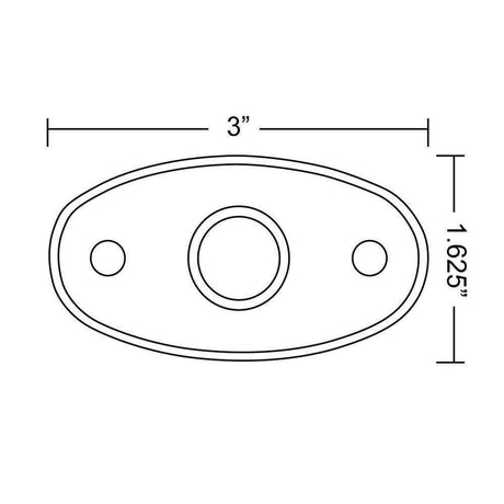 RIGID A-Series White Low Power LED Light #482153