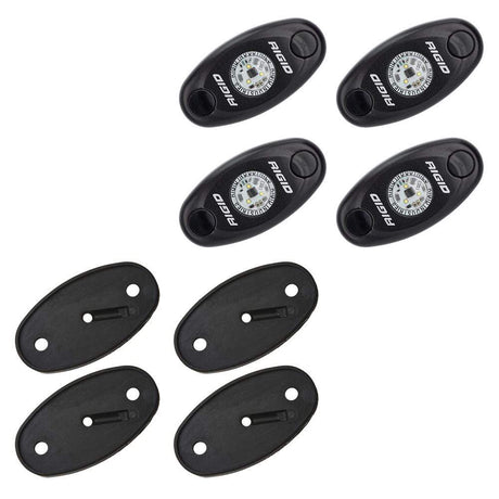 RIGID Industries Qualifies for Free Shipping RIGID Boat 4 Deck Light Kit Blue #400773