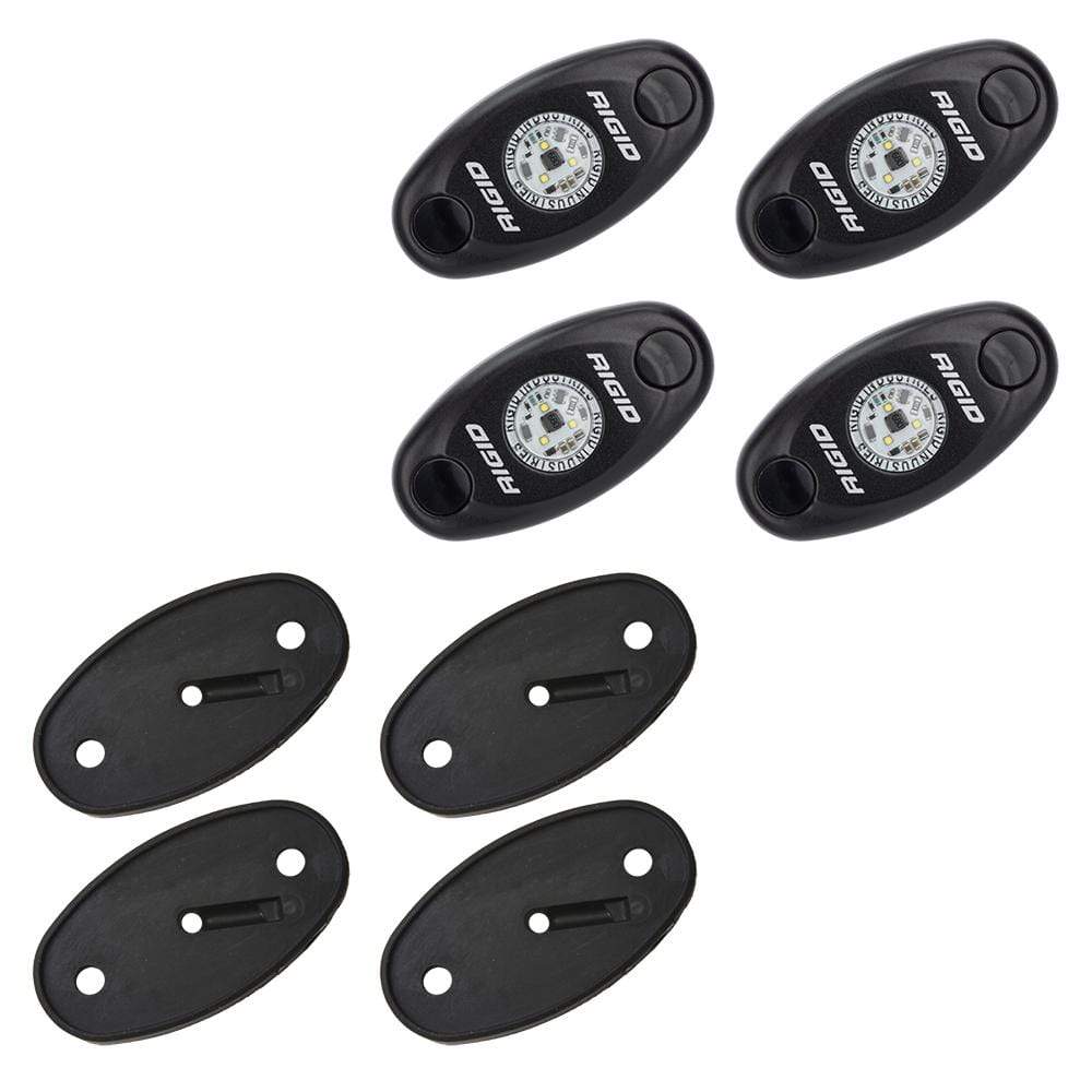 RIGID Industries Qualifies for Free Shipping RIGID Boat 4 Deck Light Kit Red #400783