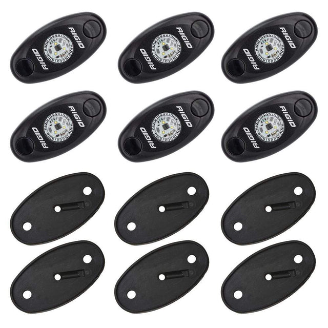 RIGID Industries Qualifies for Free Shipping RIGID Boat 6 Deck Light Kit Amber #400893