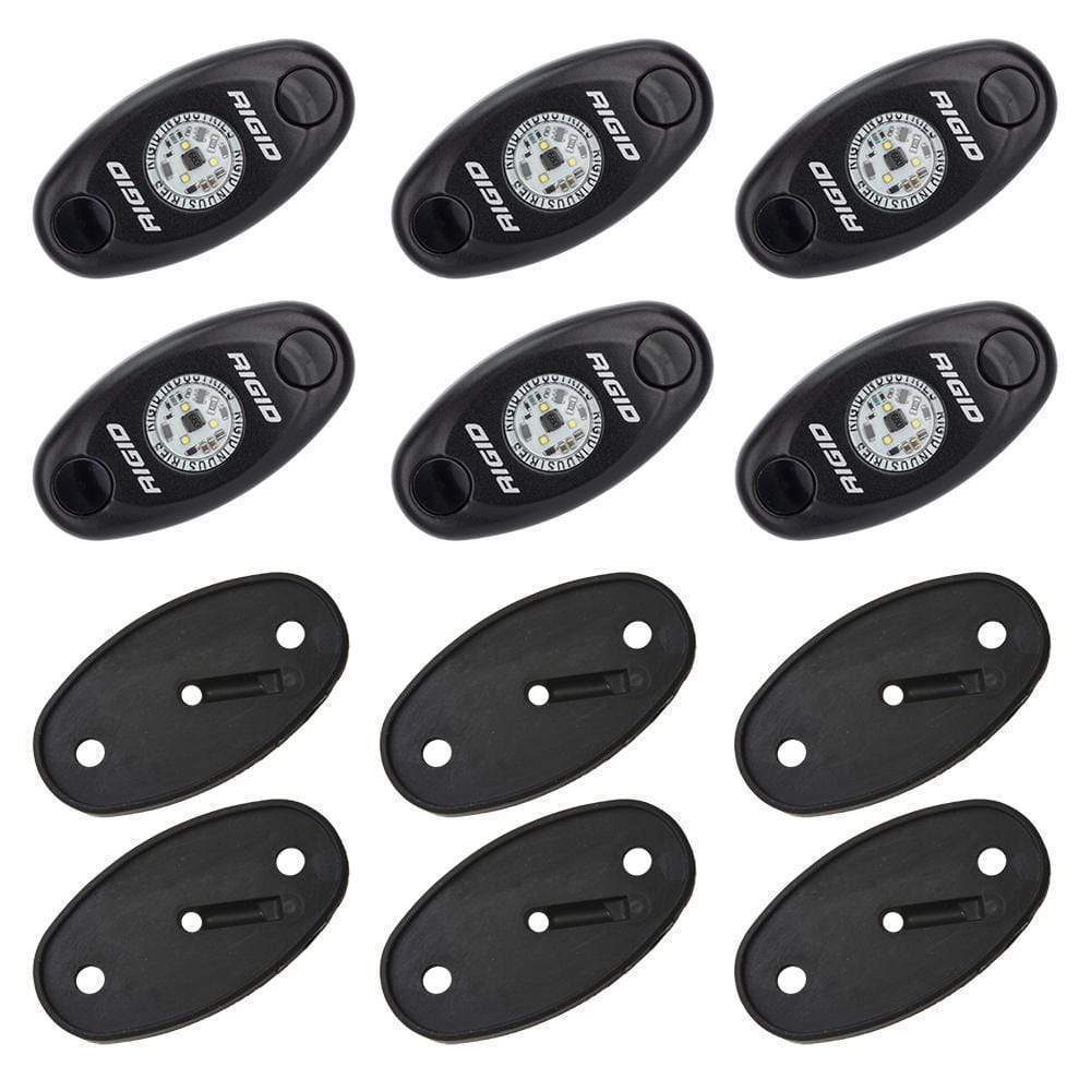 RIGID Boat 6 Deck Light Kit Cool White #400853