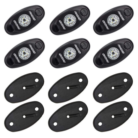RIGID Industries Qualifies for Free Shipping RIGID Boat 6 Deck Light Kit Green #400883