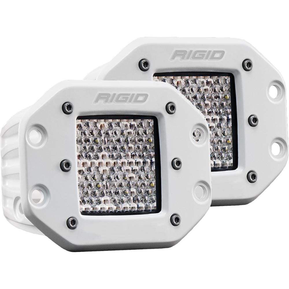 RIGID Industries Qualifies for Free Shipping RIGID D-Series Pro Dually Diffused Flush-Mount #612513