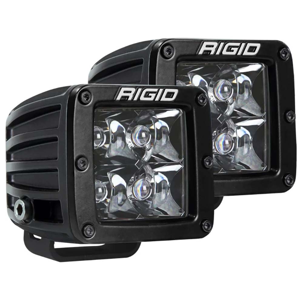RIGID Industries Qualifies for Free Shipping RIGID D-Series Pro Dually Spot Surface Mount #202213BLK