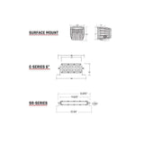 RIGID D-Series Sae Fog Light Pair #504813