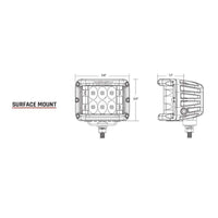 RIGID D-SS Pro Flood Pair White #862113