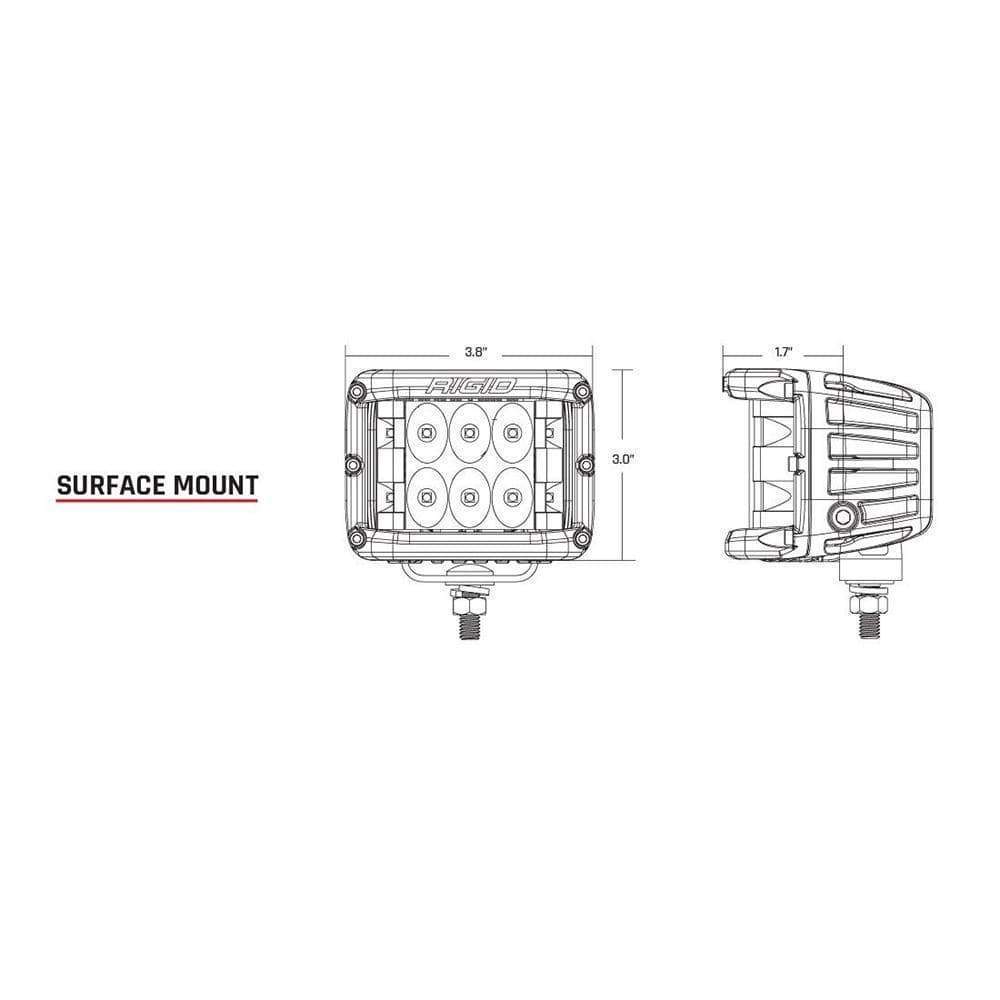 RIGID D-SS Pro Spot Pair White #862213