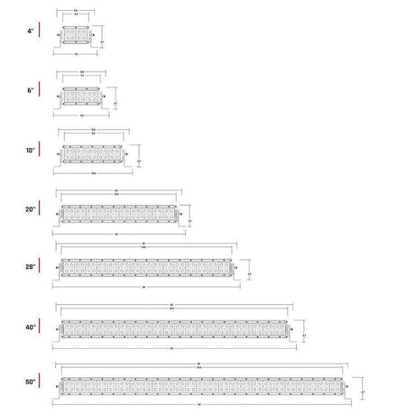 RIGID E-Series Pro 30" Spot/Flood Combo White #830313