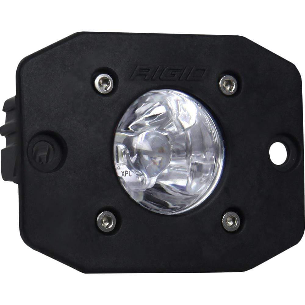 RIGID Ignite Flush-Mount Spot Single Black #20611