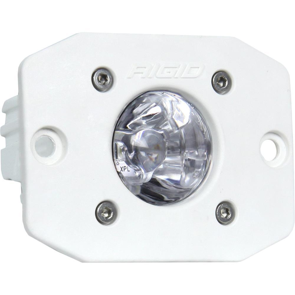 RIGID Industries Qualifies for Free Shipping RIGID Ignite Spot Flush-Mount White #60611
