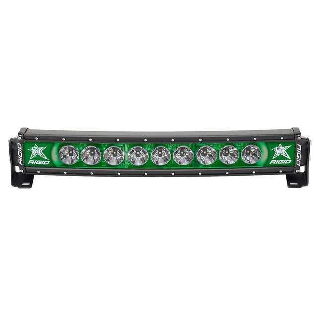 RIGID Industries Qualifies for Free Shipping RIGID Radiance Plus 20" Curved Green Backlight #32003
