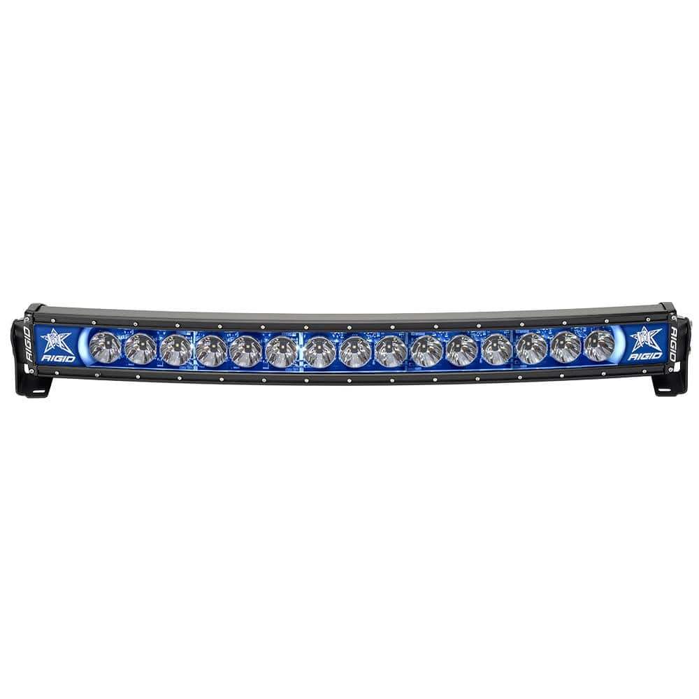 RIGID Industries Qualifies for Free Shipping RIGID Radiance Plus 30" Curved Blue Backlight #33001