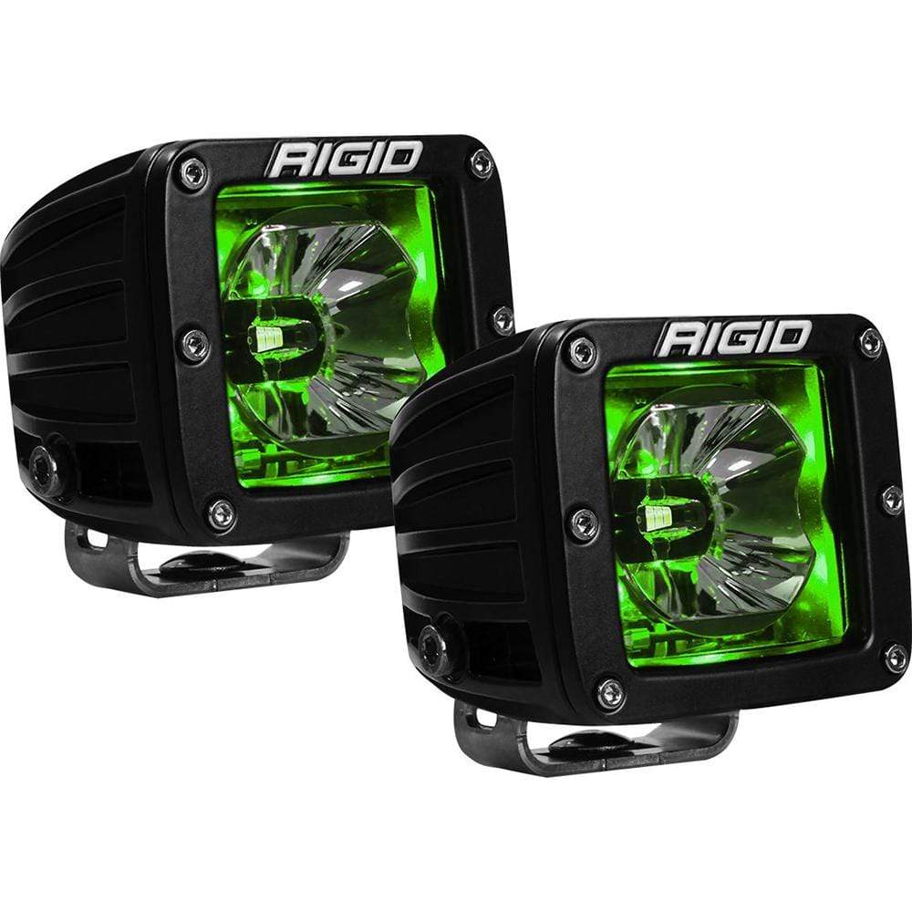 RIGID Industries Qualifies for Free Shipping RIGID Radiance Pod Green Backlight #20203
