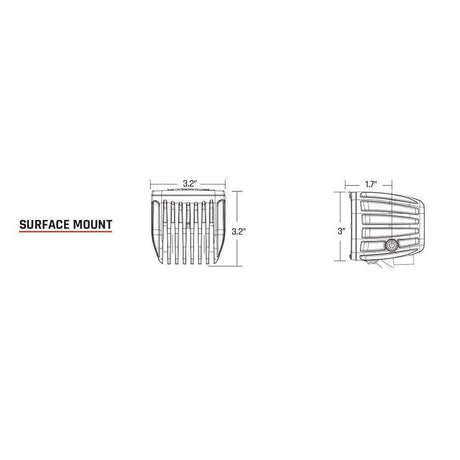 RIGID Industries Qualifies for Free Shipping RIGID Radiance Pod White Backlight #20200