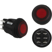 RIGID Rocker Switch 3-Position Lighted #40181