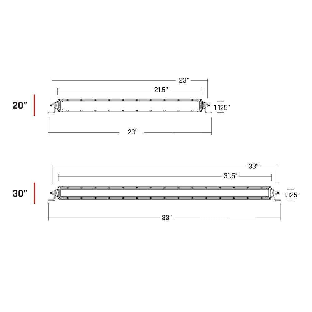 RIGID SAE Compliant SR-SRS 20" Light Bar Black #920413