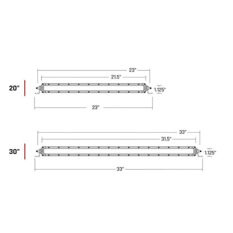 RIGID SAE Compliant SR-SRS 30" Light Bar Black #930413