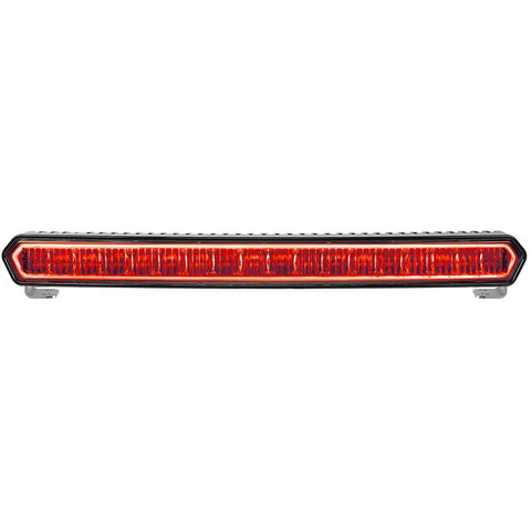RIGID Industries Qualifies for Free Shipping RIGID SR-L Series 20" Lightbar Black with Red #63002