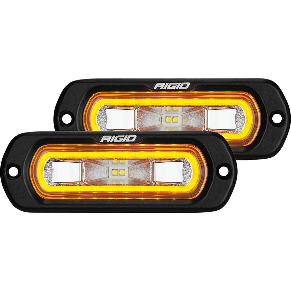 RIGID SR-L Series Spreader Amber Halo Pair #53223