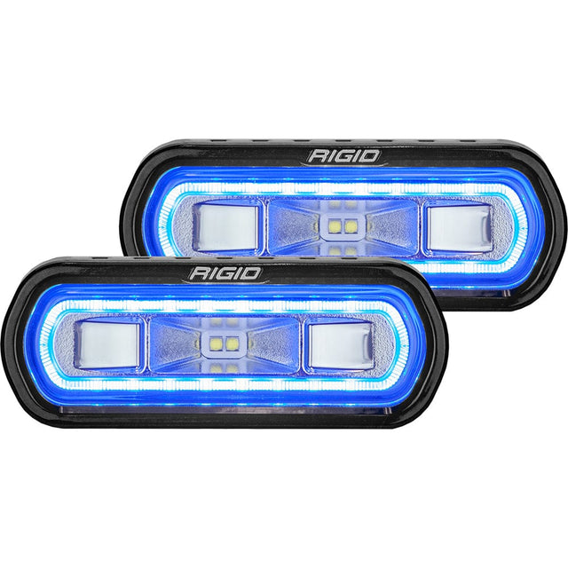 RIGID Industries Qualifies for Free Shipping RIGID SR-L Series Spreader Blue Halo Pair #53121