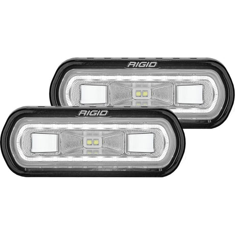RIGID Industries Qualifies for Free Shipping RIGID SR-L Series Spreader White Halo Pair #53120