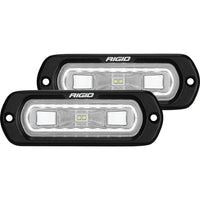 RIGID Industries Qualifies for Free Shipping RIGID SR-L Series Spreader White Halo Pair #53220